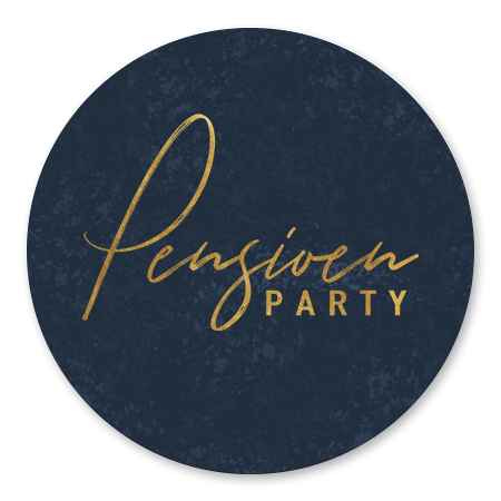 Pensioen Party Blauw